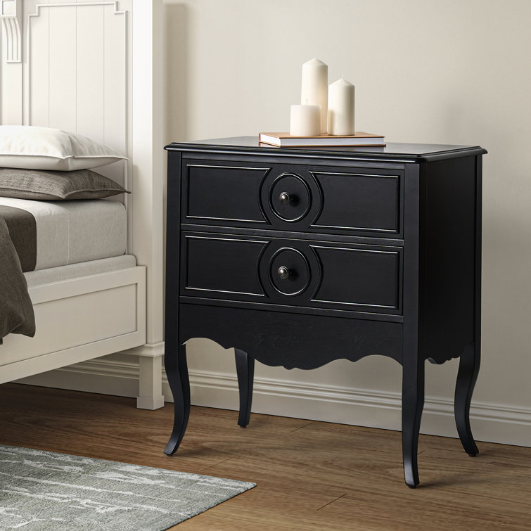 Lark Manor Arbin 3 Drawer Nightstand with Charging Station Reviews Wayfair